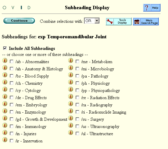 Temporomandibular Joint Include All Subheadings